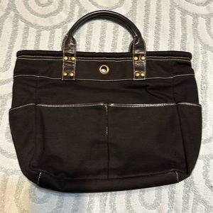 LEVENGER Black Tote Bag